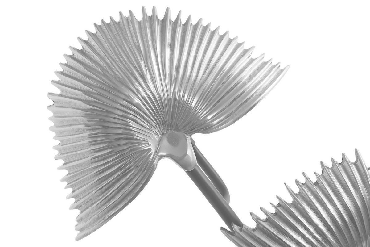 Tischleuchte Sue 100 Silber - Silberfarben, Basics, Metall (38/16/60cm) - Kayoom