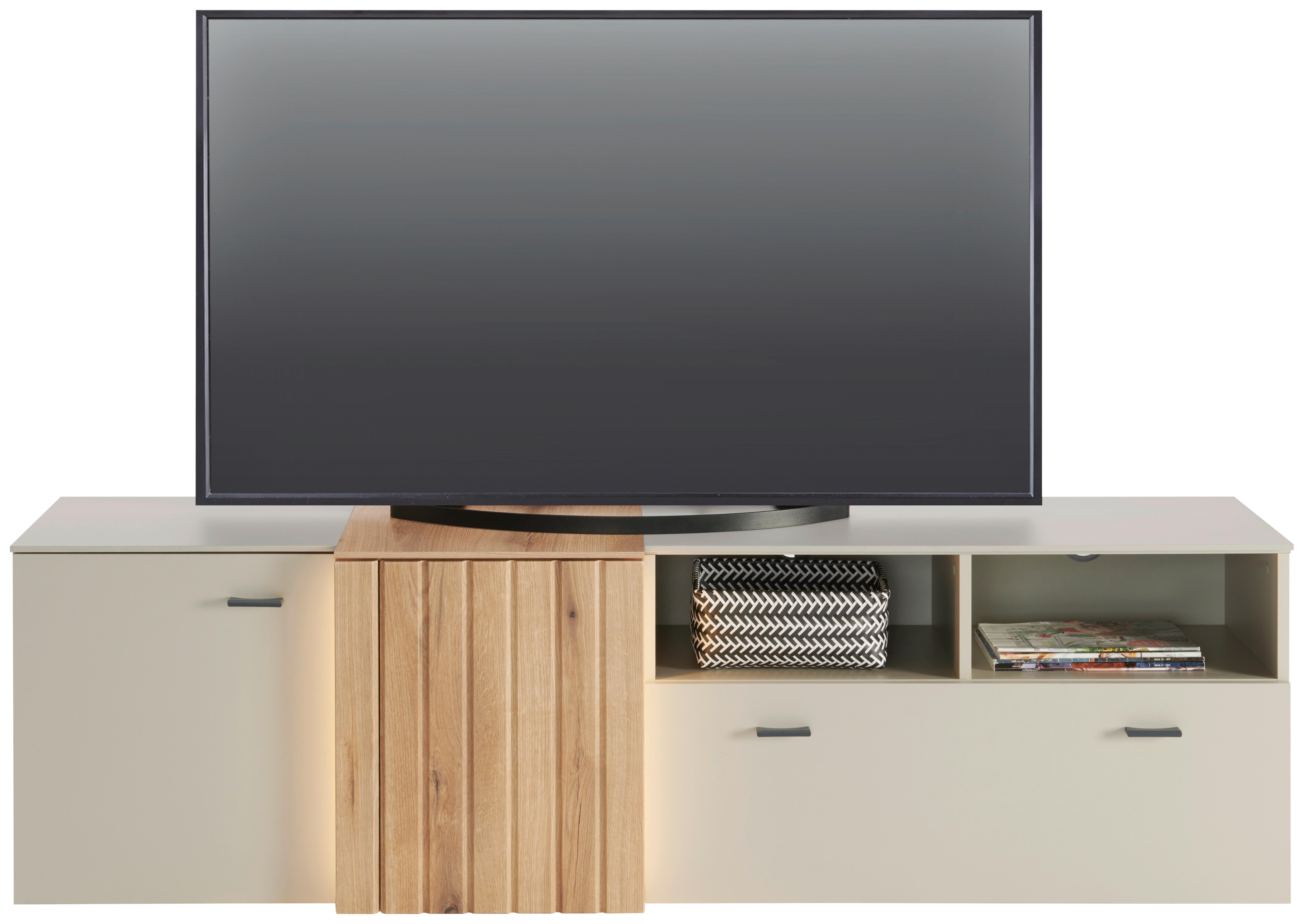 Tv Komoda Santana - Moderno, drvni materijal/metal (177,9/51,5/44,8cm) - Modern Living