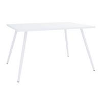 Pisalna Miza Salia, Bela, 80x50cm - bela, Moderno, kovina/leseni material (80/50/70cm) - MID.YOU