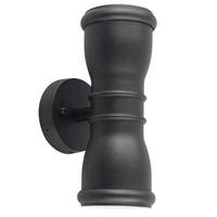 Kültéri Falilámpa Gzh-Malv - fekete, Konventionell, fém (23/9,2/12,9cm) - Elstead Lighting