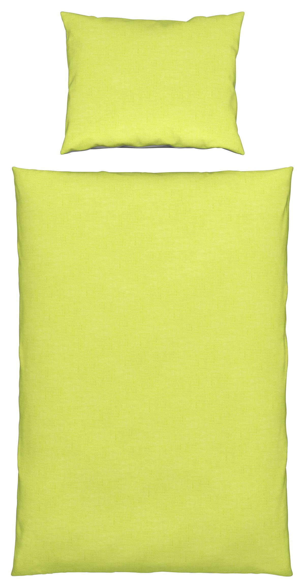 Bettwäsche Noah Wende in Gelb ca. 140x200cm - Gelb, Textil (140/200cm) - Modern Living