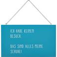 Dekoschild Reimi in Blau/Weiß - Blau/Weiß, MODERN, Holzwerkstoff/Metall (23/13,5/0,5cm) - Mömax modern living Dekoschild Reimi in Blau/Weiß - Blau/Weiß, MODERN, Holzwerkstoff/Metall (23/13,5/0,5cm) - Mömax modern living