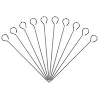 Hústűszett 10db/csomag - fém (11cm) - Metaltex