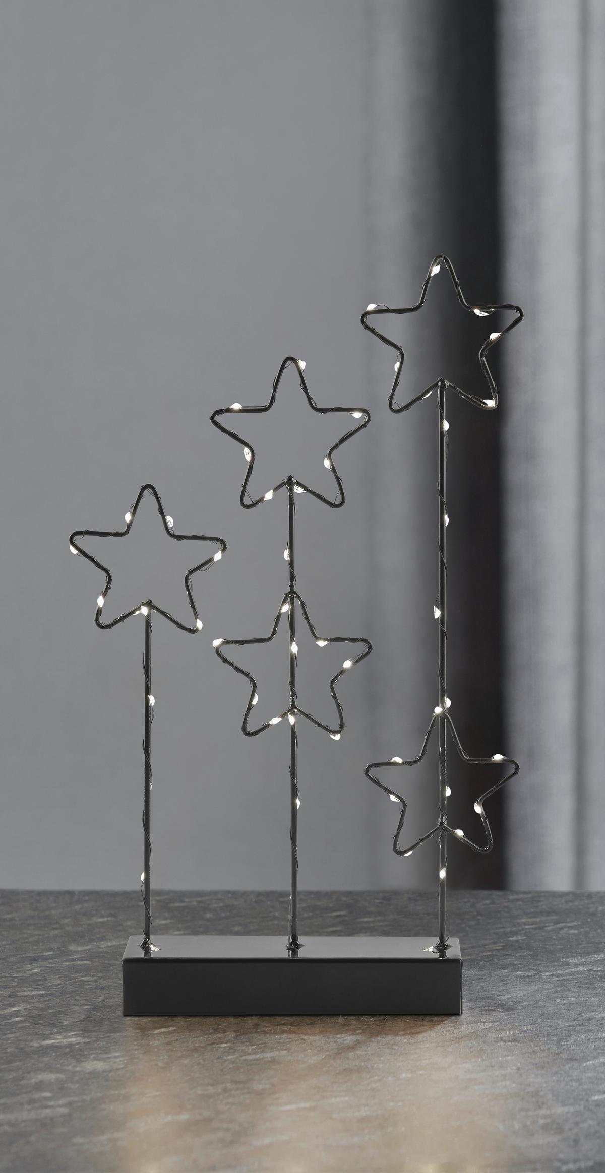 LED-Dekoleuchte Limer Schwarz - Modern, Metall (17,5/5,7/38cm) - Premium Living