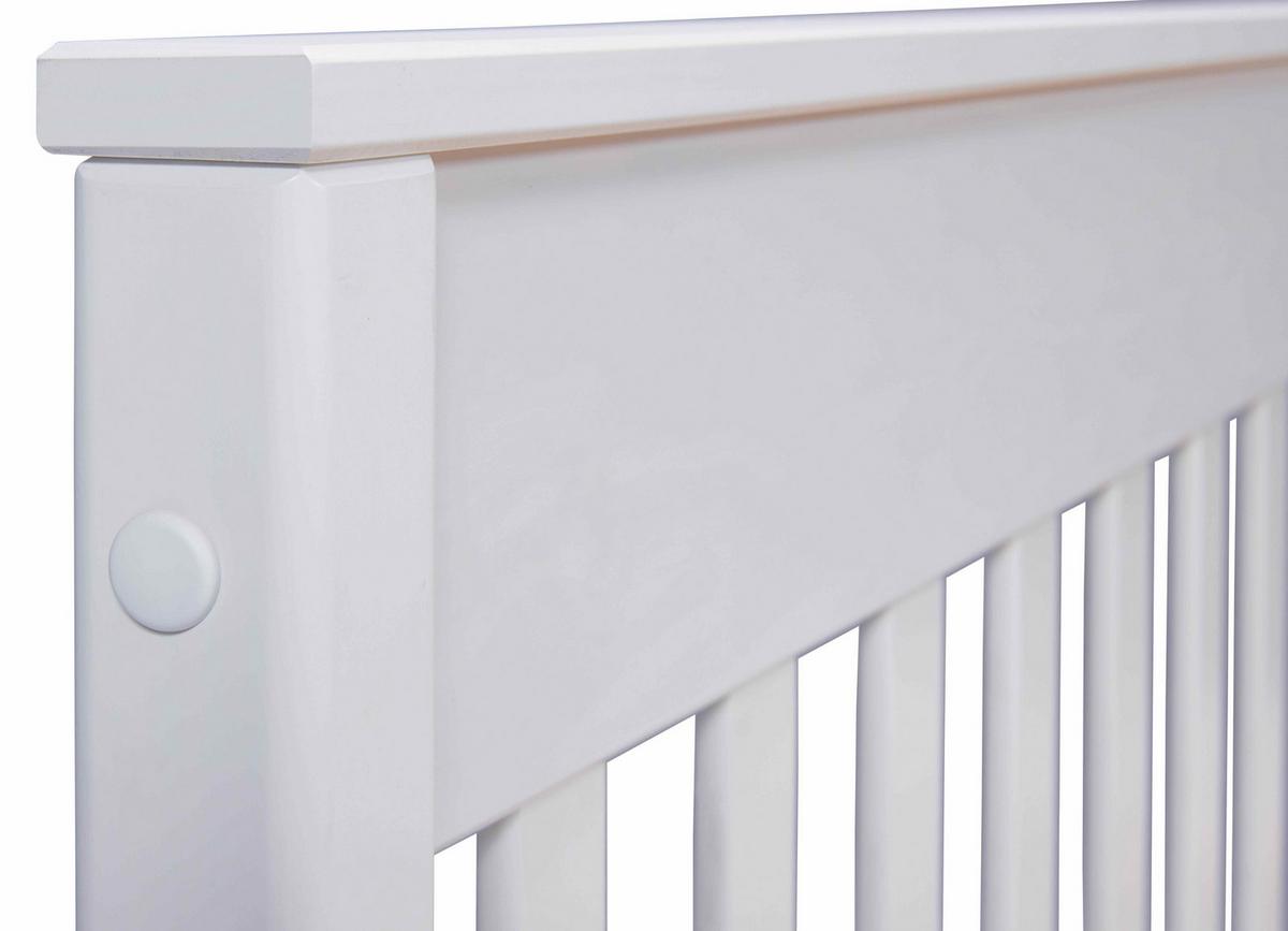 Ágykeret Chilly Home 140 - fehér, Konventionell, fa (140/200cm)