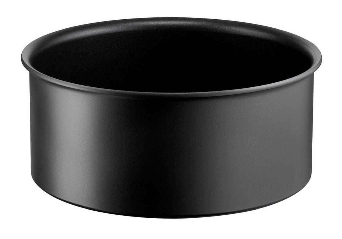 ZESTAW PATELNI L76495 TEFAL - ciemnoszary, Basics, metal - Tefal