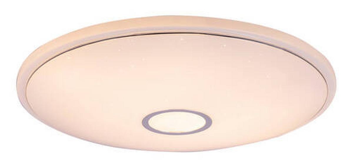 Stropna Led-svetilka Connor, S Sijalko - bela/opal, Basics, kovina/umetna masa (68/10cm) - Globo