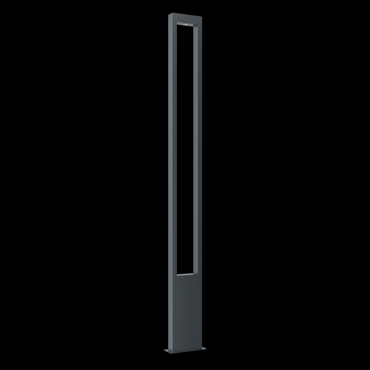 LUMINAIRE D'ALLÉE AUßENBONN - Graphitfarben, Trend, Metall (6/20/200cm) - MAYTONI