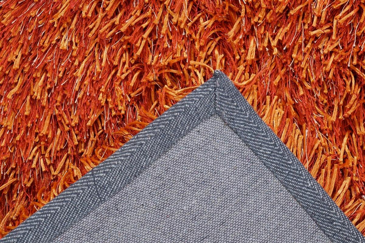 Hochflorteppich Beat 8102 Orange 120cm X 180cm - Orange, Basics, Textil (120/180cm) - Kayoom