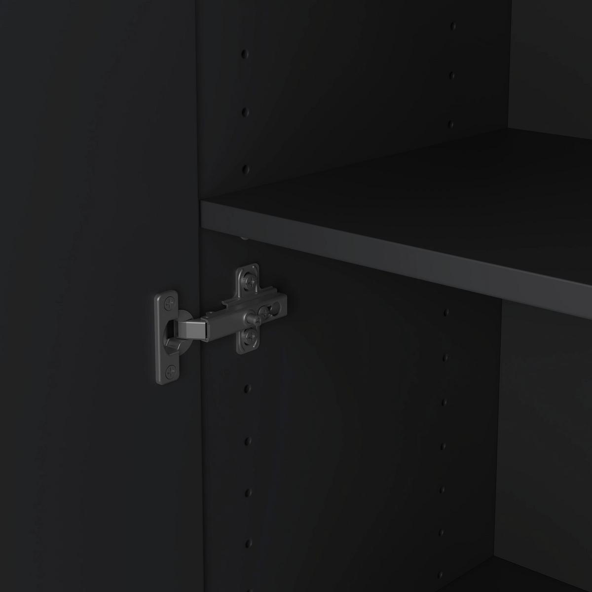 Mehrzweckschrank Bobby I Anthrazit - Anthrazit, KONVENTIONELL, Holz (70/179/34cm) - Mömax