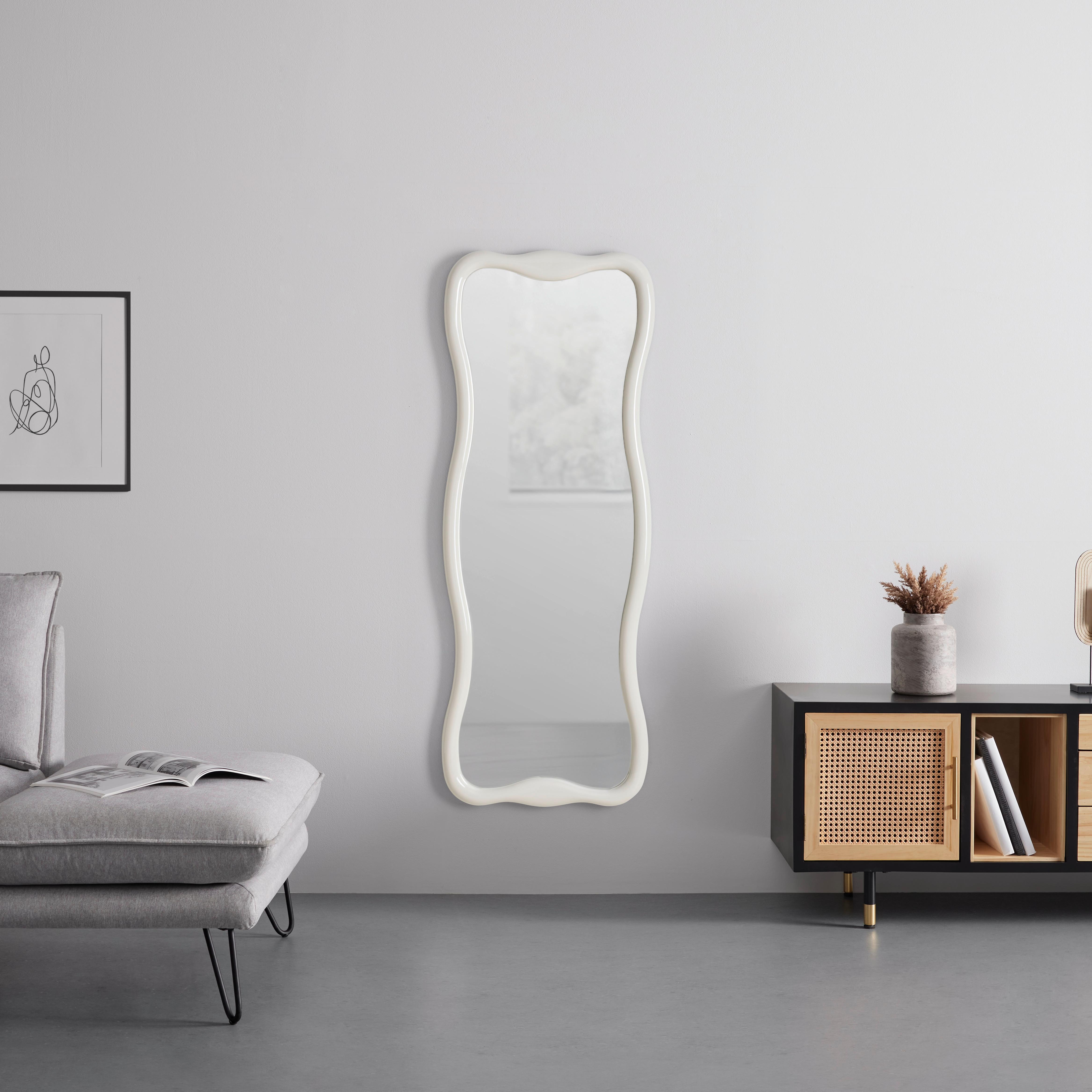 SPEGEL SINA -EXKLUSIV- - kashmir, Modern, trämaterial/glas (60/160/5cm) - Mömax