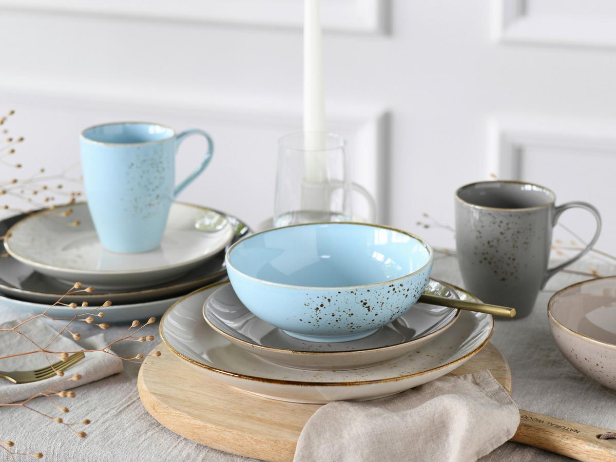 Kombinirani Servis Skandinavien, 16-Delni - večbarvno, Trend, keramika - Creatable