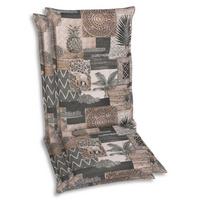 Sesselauflagenset Beige, 2-teilig - Beige, Basics, Textil (50/7/120cm)
