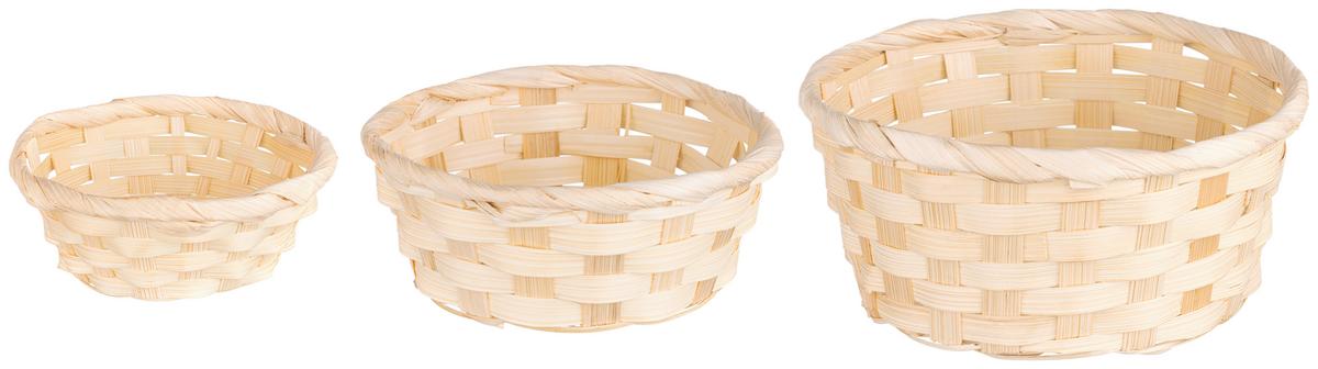Korbset Peter Naturfarben, 3-teilig - Naturfarben, Naturmaterialien - Mömax