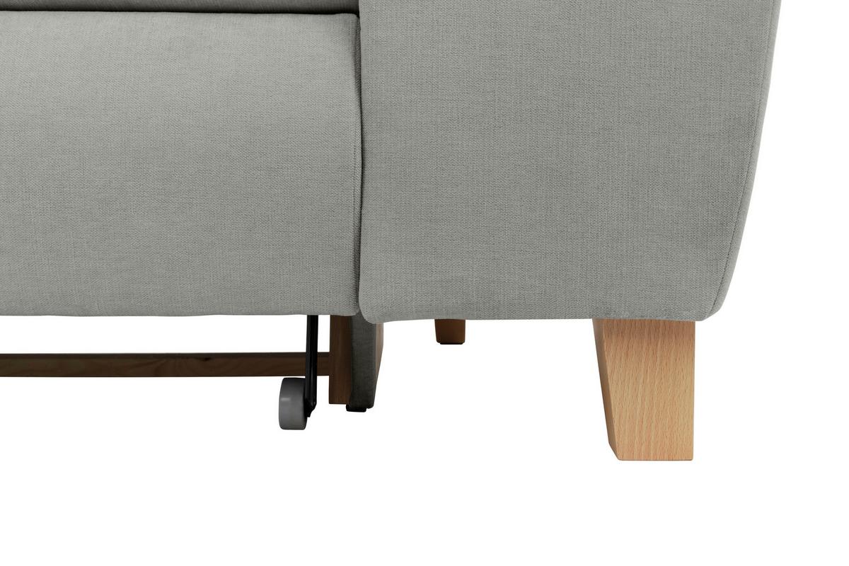Kutna Garnitura Lugo - siva, Moderno, drvo/metal (205/98/266cm) - Modern Living