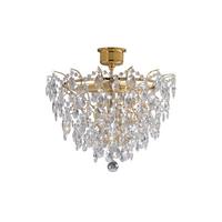 Deckenleuchte Rosendal max. 40 Watt - Transparent/Goldfarben, Basics (48/48/42cm) - Markslöjd
