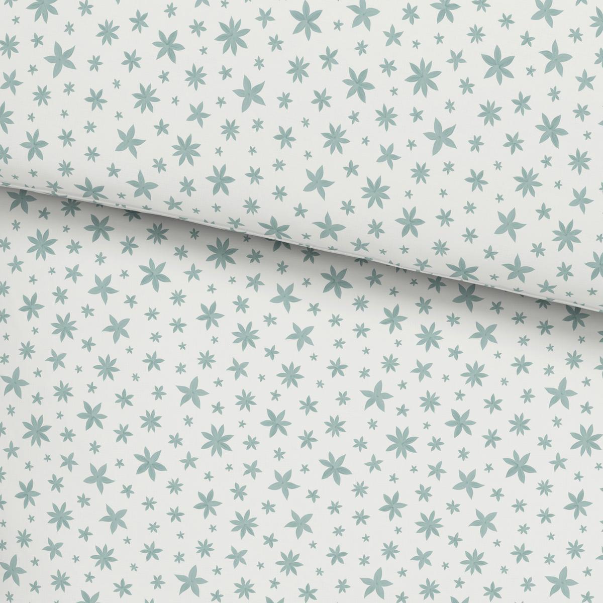 Ágyneműhuzat-garnitúra Anise - mentazöld/fehér, textil (140/200cm) - Modern Living