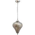 Hängeleuchte Orient 3, max. 60 Watt - Silberfarben, LIFESTYLE, Metall (26/40cm) - MÖMAX modern living
