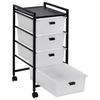 RULLHURTS JOLIN -EXKLUSIV- - vit/svart, Modern, metall/plast (39/72,5/32,5cm) - Mömax