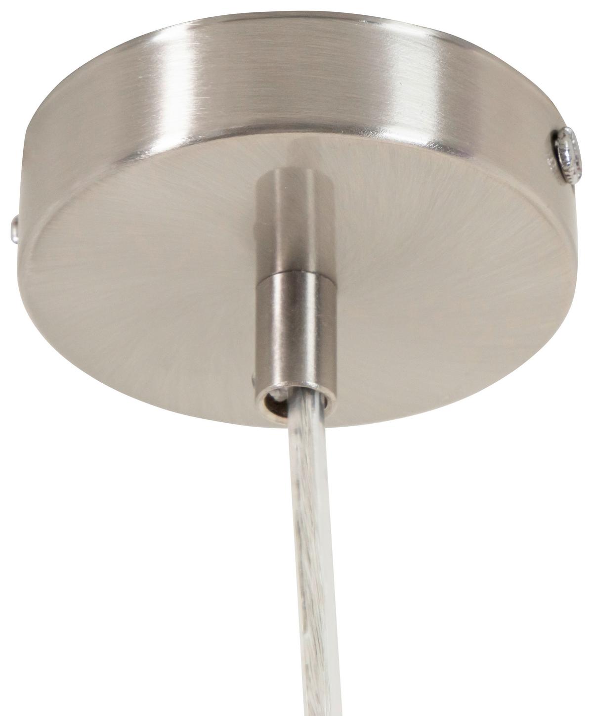 LAMPA WISZĄCA NICOLE - beżowy/biały, Modern, tworzywo sztuczne/metal (37/120cm) - Novel