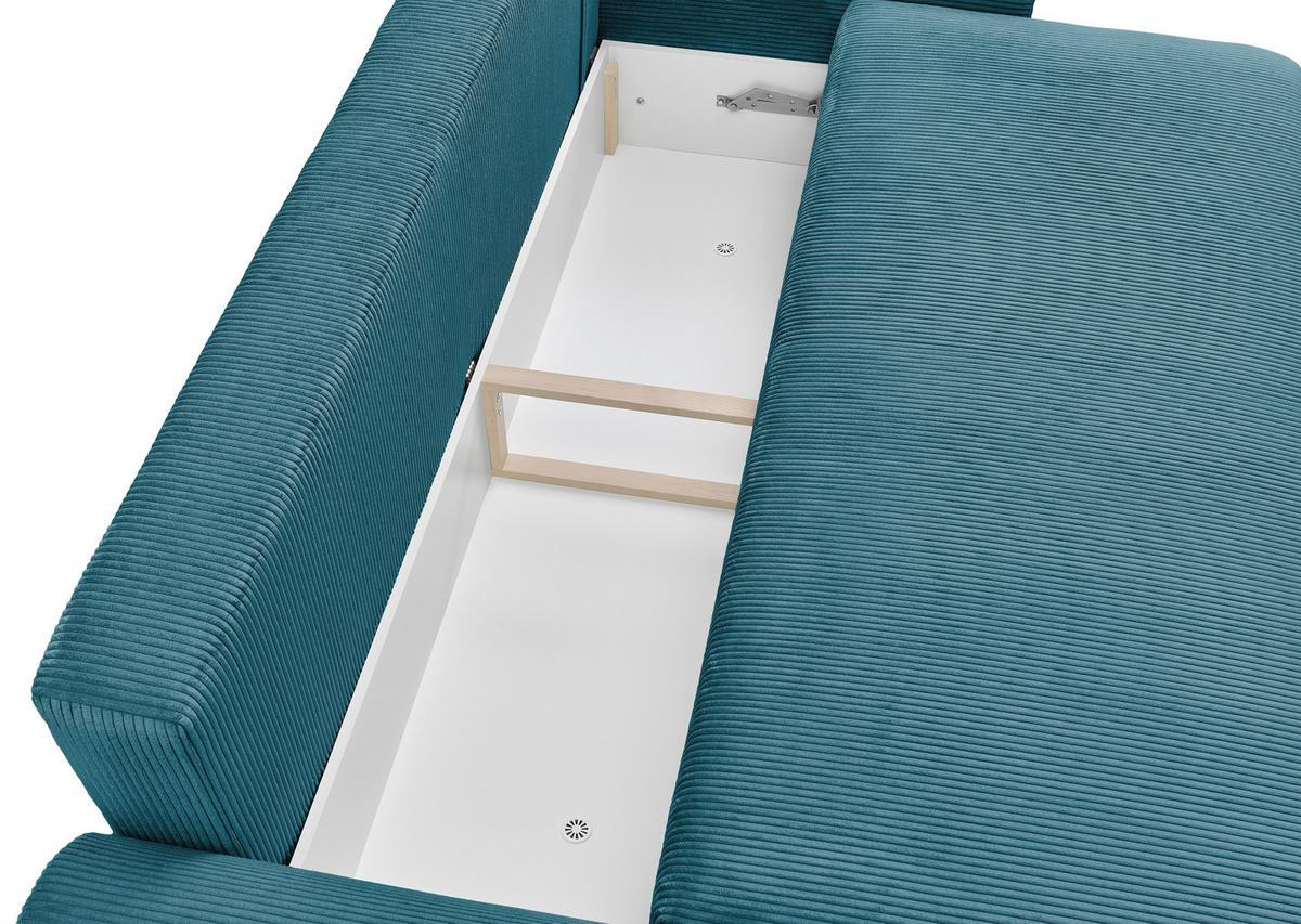 Trosjed Na Razvlačenje Kim - tirkizna, Moderno, drvo (234/90/103cm) - Modern Living