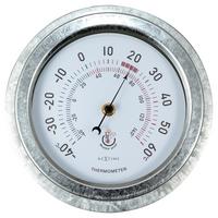 Thermometer Lily Silberfarben - Silberfarben, Basics, Metall (22/22/5,5cm) - Nextime