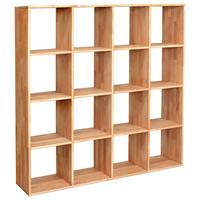 REGAŁ CUBE - kolor bukowy, Natur, drewno (149/149/35cm) - Livetastic