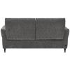 2-SITS SOFFA CAPE TOWN - mörkgrå/svart, Modern, metall/trä (200/98/93cm) - Mömax