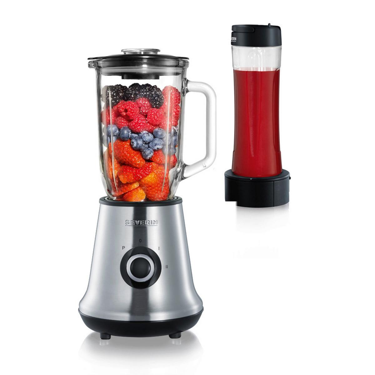 BLENDER KIELICHOWY SM3737 - Basics, tworzywo sztuczne/metal (16,5/16,5/37,5cm) - Severin