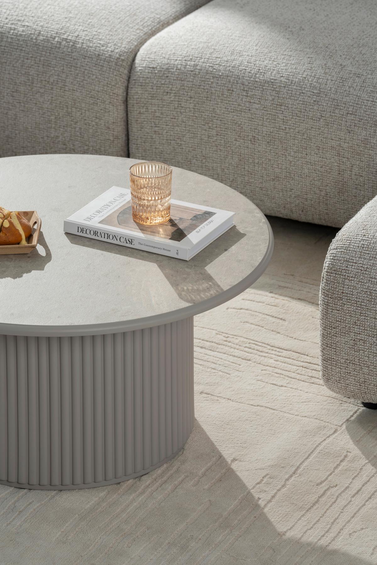 Lavinia Stolić - siva, Design, drvni materijal (80/42cm) - Premium Living