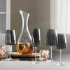 RÖDVINSGLAS NICKI - svart, Modern, glas (8,5/23cm) - Gourmesto