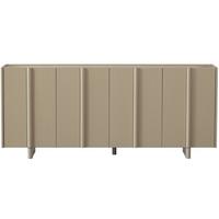 Sideboard Basu Schlammfarben B: 200 cm - Schlammfarben, Design, Holz (200/85/46cm) - Livetastic