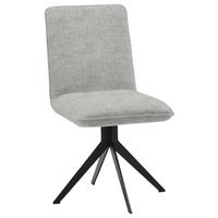 KRZESŁO MALIBU - beżowy/czarny, Design, metal/tkanina (46,5/87/64cm) - Voleo