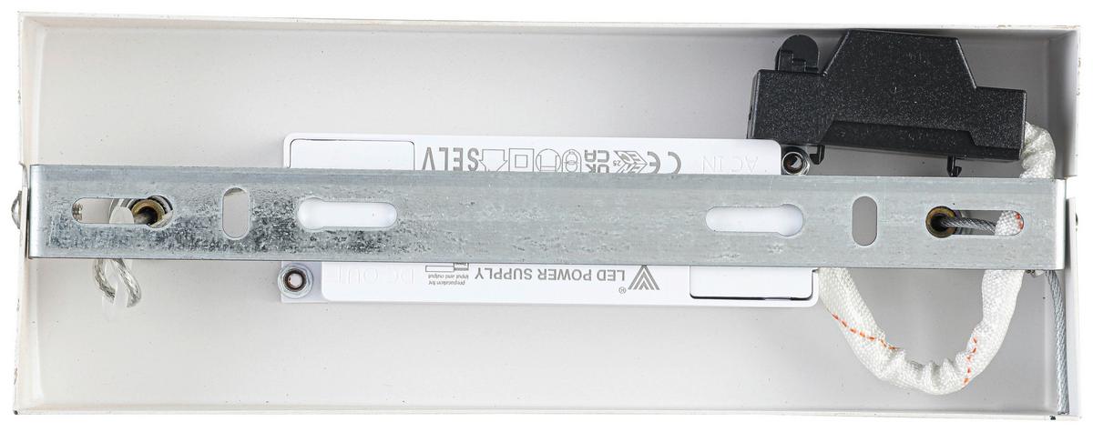 LAMPA WISZĄCA BEATRIX - kolor piaskowy, Trend, tworzywo sztuczne/metal (100/8/120cm) - Collet's Monde