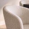 ARMLEHNSTUHL MAYLEA - Creme, MODERN, Holz/Textil (61/60,5/81cm) - Bessagi Home