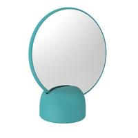 Kosmetikspiegel Naime in Mintgrün - Mintgrün, Modern, Glas/Kunststoff (17/19,8/8,5cm) - Premium Living