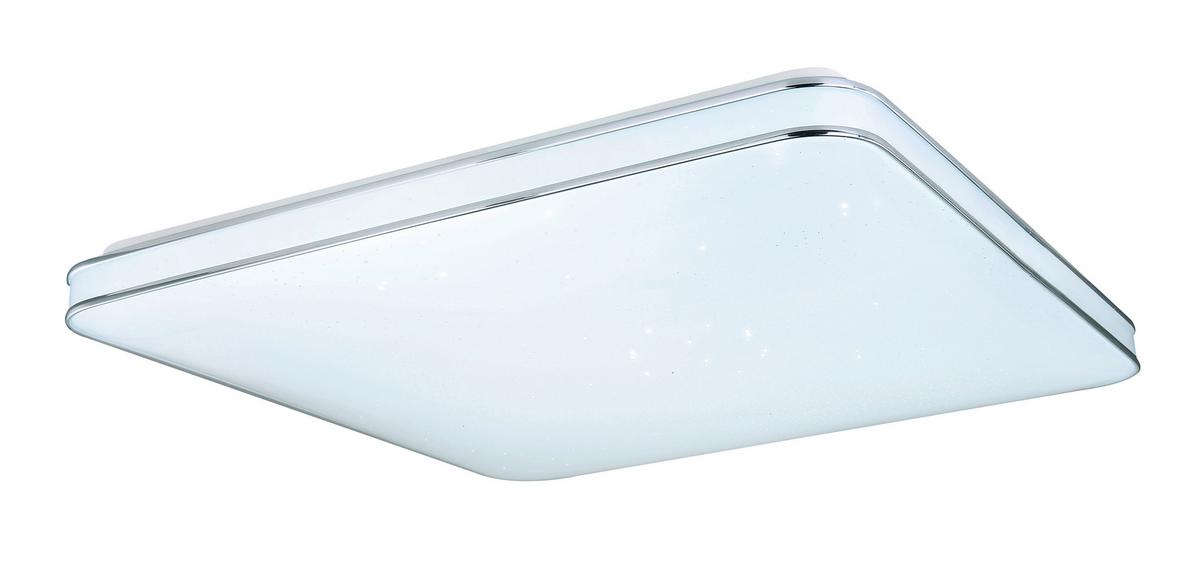 LAMPA SUFITOWA LED LASSY -TUYA - biały, Modern, tworzywo sztuczne/metal (49,5/49,5/8cm)