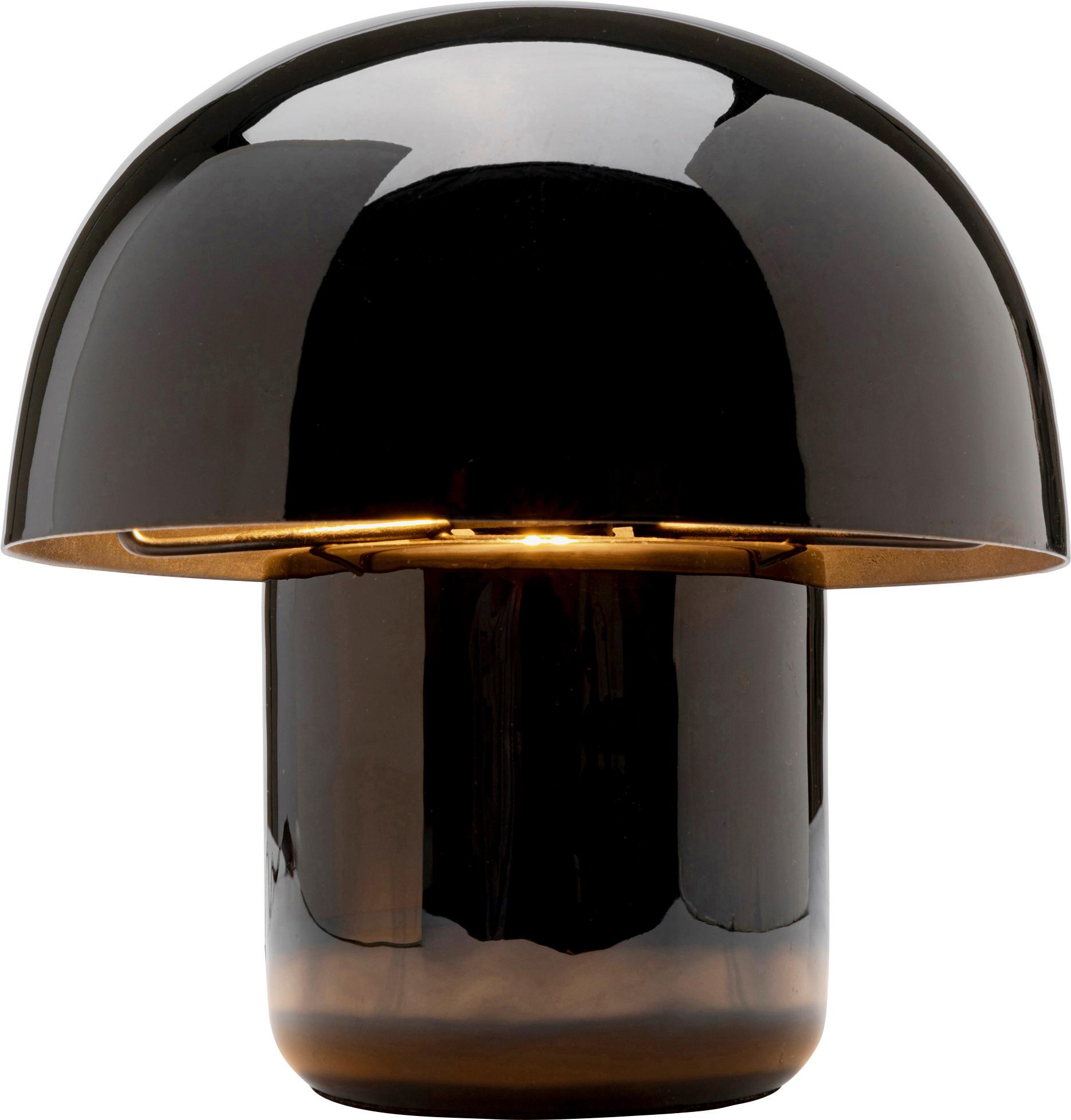 LAMPA STOŁOWA MUSHROOM SCHWARZ -AMBIA HOME- - czarny, Modern, metal (20/20/20cm) - Kare-Design