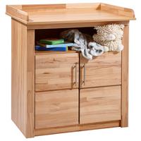 KOMODA Z PRZEWIJAKIEM 2063-30-24/40 SIMONE -PV- - kolor naturalny, Konventionell, materiał drewnopochodny/metal (91/97,7/73cm) - Jimmylee