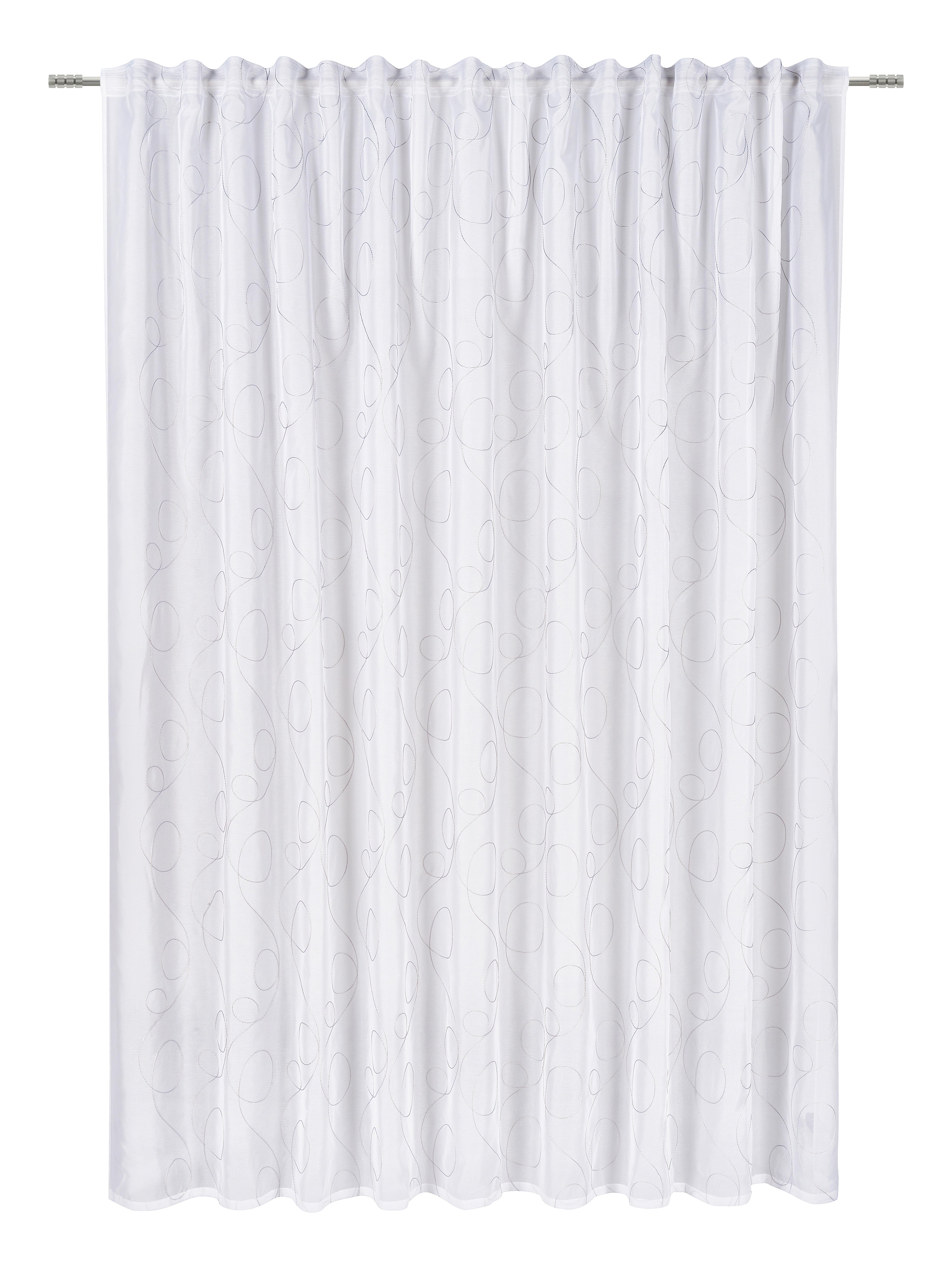 Gotova Zavjesa 300/255cm Marion  Store 3 - bijela/antracit, Modern, tekstil (300/255cm) - Modern Living
