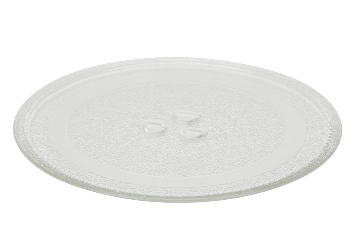 Mikrowelle Mikro Weiß - Weiß, Basics, Glas/Kunststoff (44,4/32/24cm) - Insido