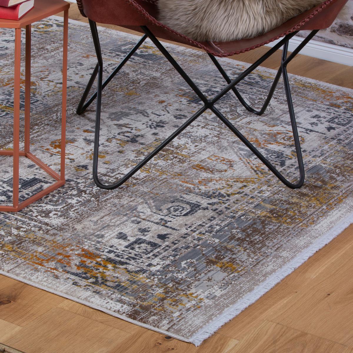 Webteppich My Inca - Taupe, Design, Textil (40/60cm) - Novel