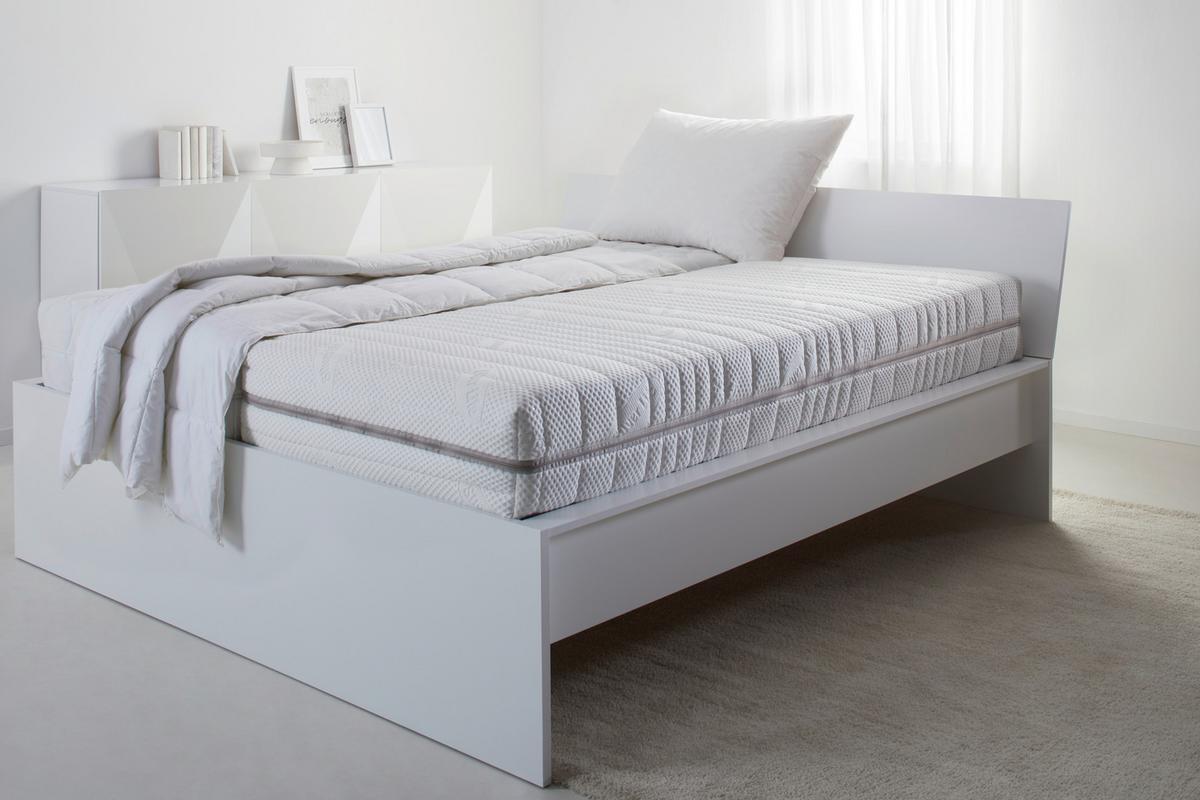Taschenfederkernmatratze XXL-Feel ca. 140x200cm - Weiss, Textil (140/200cm) - Premium Living