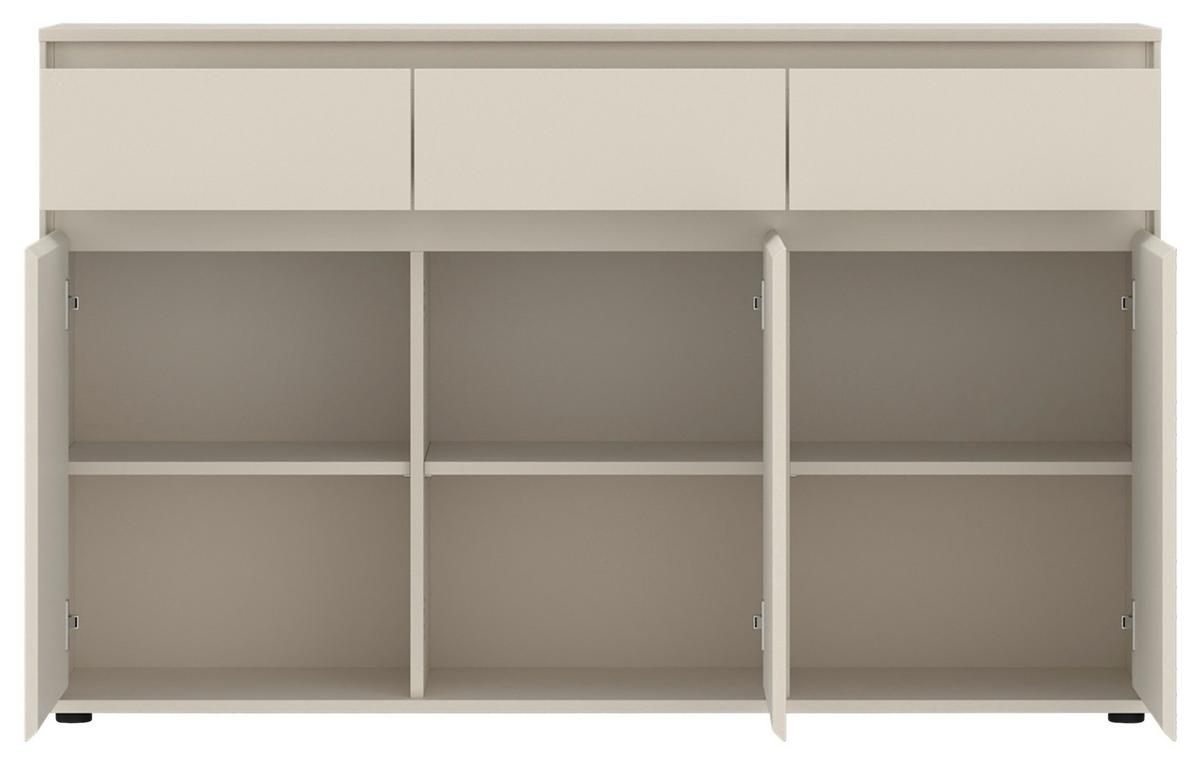 Komoda Zapato - kašmir, Moderno, drvni materijal/plastika (137/85/35cm) - Modern Living