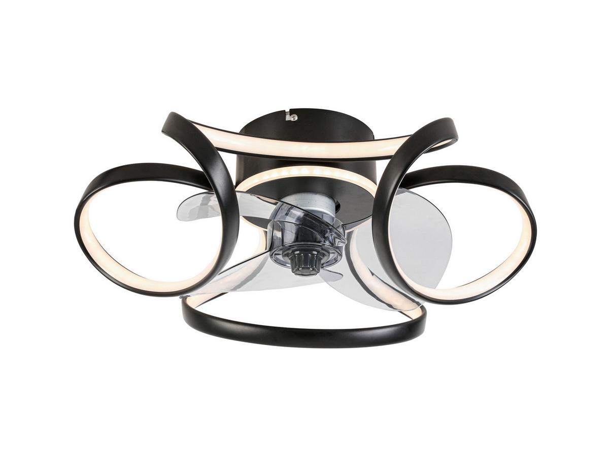 LED Mennyezeti Lámpa Kiz - áttetsző, Modern, műanyag/fém (45/19cm) - Modern Living