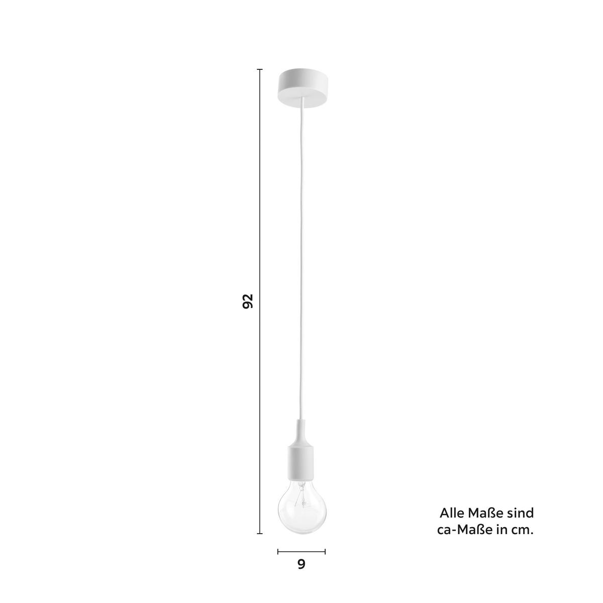LAMPA WISZĄCA ABBY - zielony, Modern, tworzywo sztuczne (9/92cm) - Bessagi Home