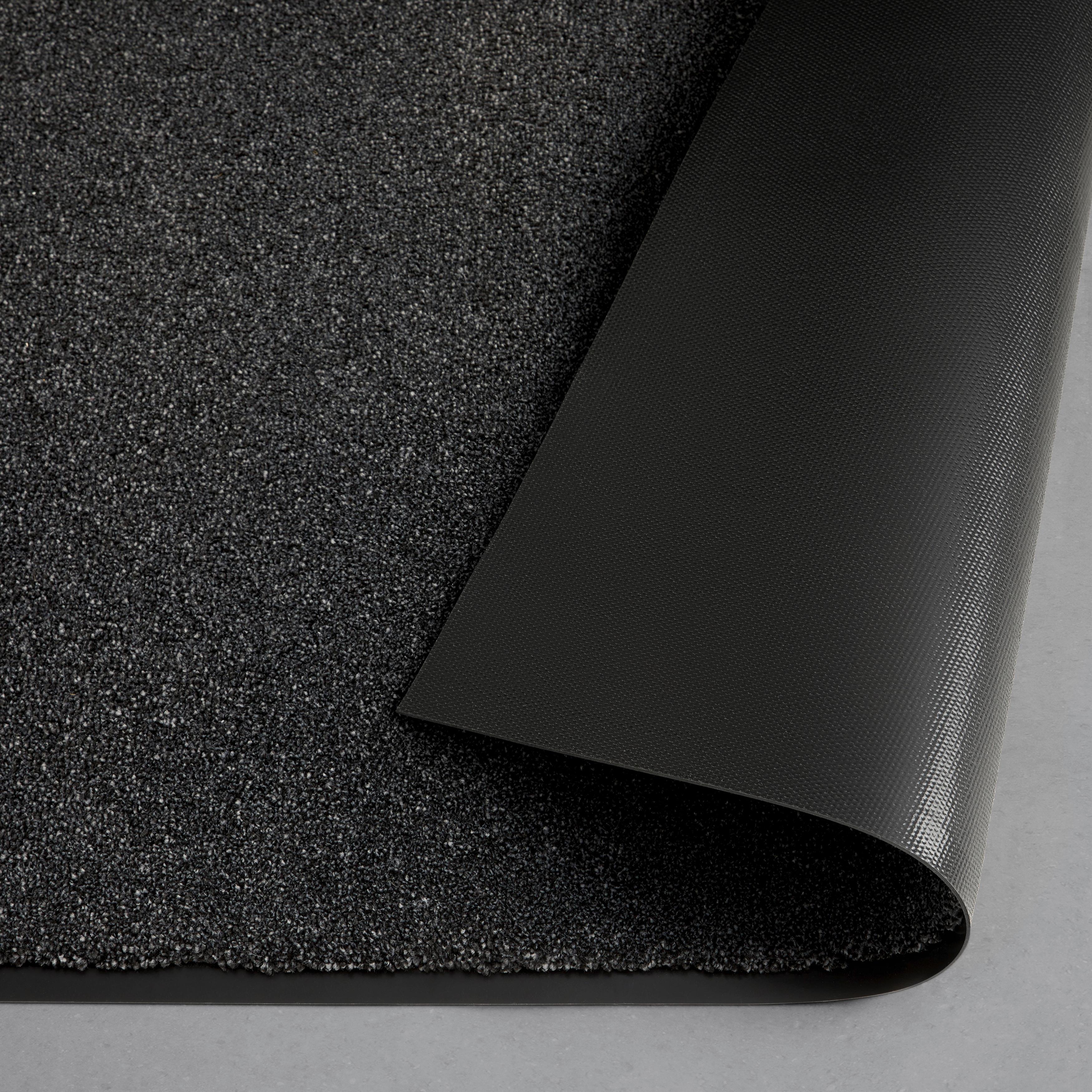 DÖRRMATTA EDEN - antracit, Modern, plast (60/80cm) - Modern Living