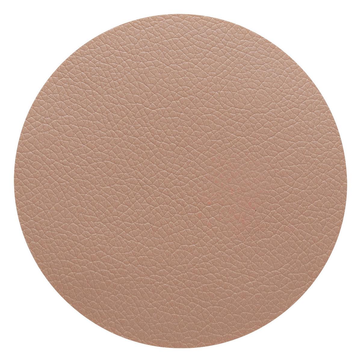 Untersetzerset Livi Hellbraun 4-teilig - Hellbraun, MODERN, Kunststoff (10cm) - Gourmesto