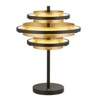 LED Asztali Lámpa Eu6357bg - fekete, Basics, fém (32/43.5cm)