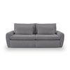 Canapea extensibila MEVI - antracit, Modern (240/72-90/120cm) - Premium Living